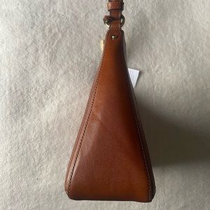 Borsa A Tracolla Brahmin Esme In Pelle Rosa Corallo – Nuova Con Etichette E Dustbag